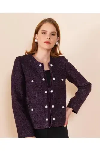 Куртка женская фиолетовая Serpil 29487 - 2