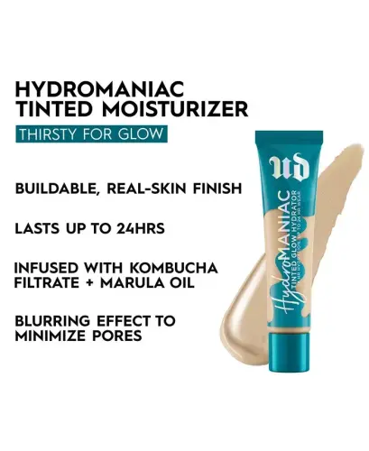 Hydromaniac Hydrating Dewy Foundation for Dry Skin-20 (fair-neutral undertones) - 2