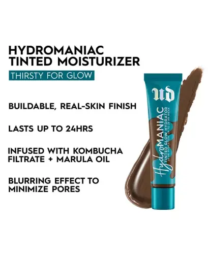 Hydromaniac Hydrating Dewy Foundation for Dry Skin-81 (deeper neutral-neutral undertones - URBAN DECAY (1)