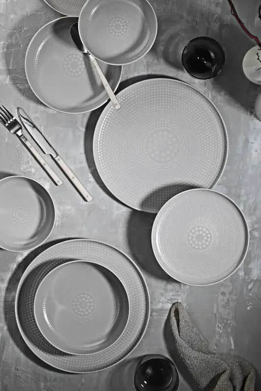 KUTAHYA PORCELAIN 24 PRC YMT CMOD24Y2A883446 PEARL CAPRI MOD DG-485/BEJ - 1