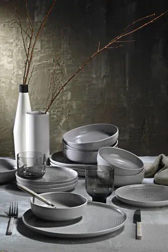 Capri Moderna 24 Parça 6 Kişilik Yemek Takımı 883446 - KÜTAHYA PORSELEN (1)