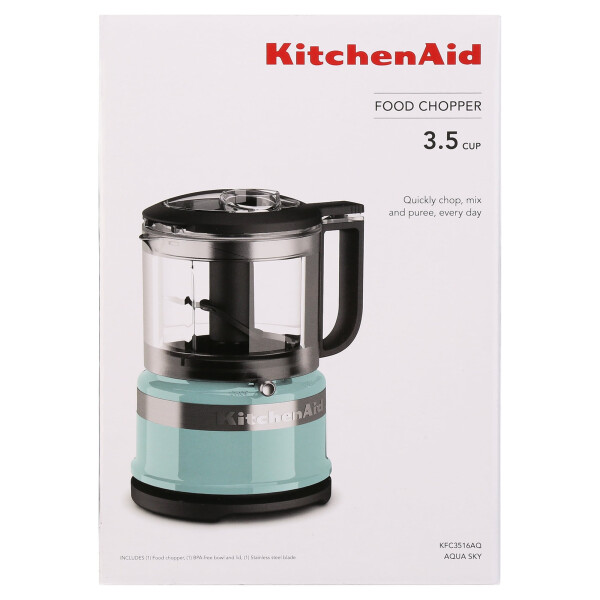 Кухонный комбайн KitchenAid 3.5 чашки, Aqua Sky, KFC3516 - 12