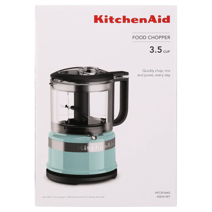 Кухонный комбайн KitchenAid 3.5 чашки, Aqua Sky, KFC3516 - 12