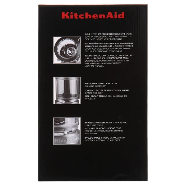 Кухонный комбайн KitchenAid 5 Cup, Императорский красный, KFC0516 - 6