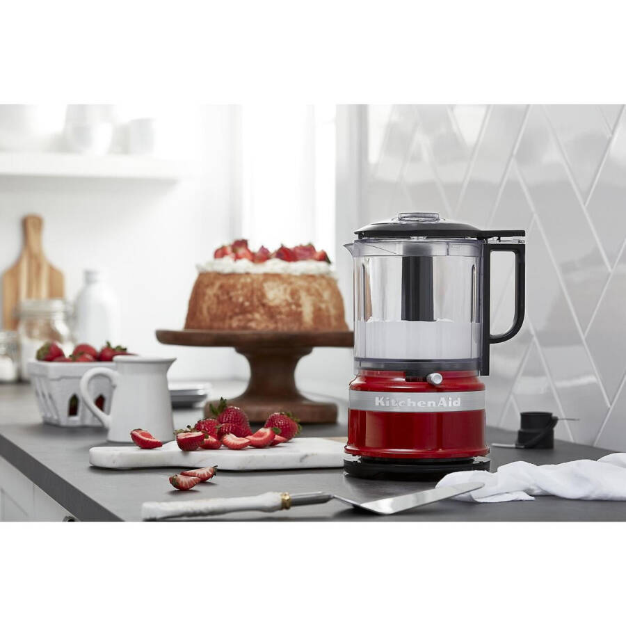 Кухонный комбайн KitchenAid 5 Cup, Императорский красный, KFC0516 - 2