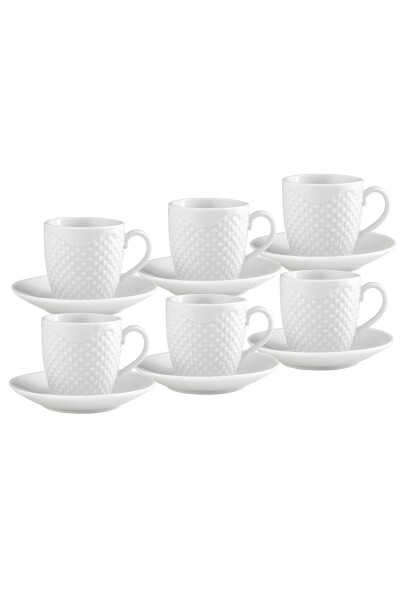 Kuzguncuk 6-Piece Coffee Cup Set 90 ml - 3