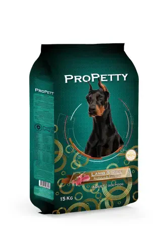 Kuzu Etli Ve Pirinçli Yetişkin Kuru Köpek Maması 15 Kg. (YENİ AMBALAJINDA) - ProPetty (1)