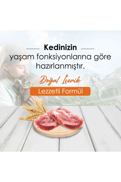 Kuzu Etli Yetişkin Kedi Maması 10 Kg - 2