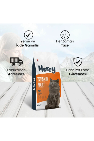 Kuzu Etli Yetişkin Kedi Maması 10 Kg - 3