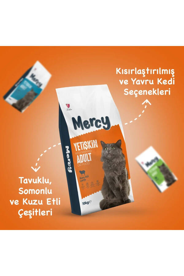 Kuzu Etli Yetişkin Kedi Maması 10 Kg - 5