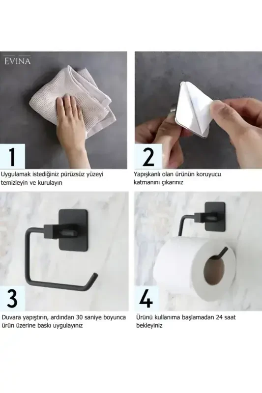 Квадратли ёпиштиргичли узун сочиқлик ҳожатхона қоғозлиги Square серияси - 2