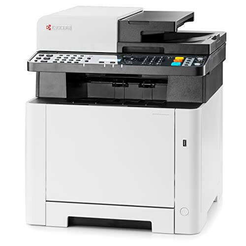 Kyocera ECOSYS MA2100cwfx, 22ppm Copy/Scan/Print/Fax Color Laser MFP. Standard 1200dpi, ADF, 5 Line LCD and Hard Key Control Panel, Duplex - 3