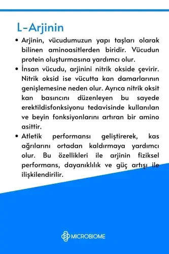 L-arginin 1000 Mg 60 Tablet (L-arginin) - 4