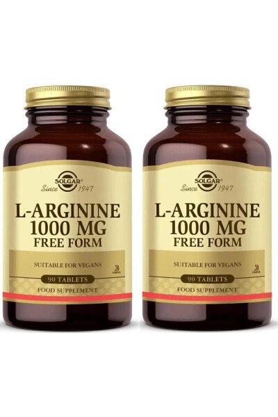 L-Arginine 1000 Mg 90 Tablets 2 Pack - 6