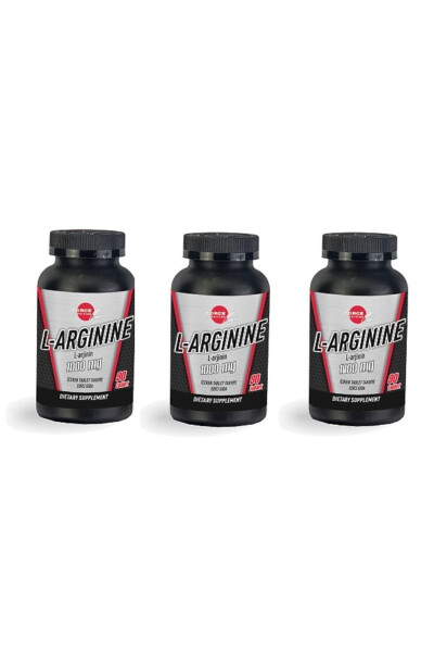 L-Arginine 1000 Mg 90 Tablets | 3 Pack - 2