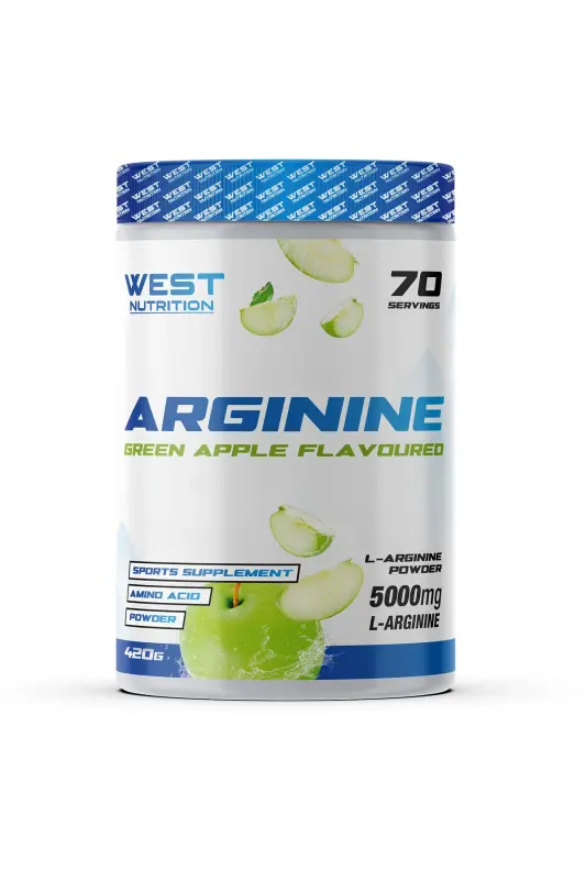 L Arginine (Arginine) 420 Gr Green Apple Flavored - 1