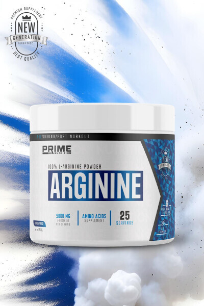 L-Arginin 125 gramm - PRIME NUTRITION (1)