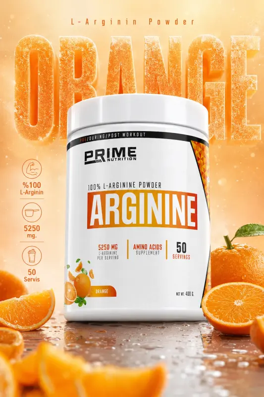 L-Arginine 400 gram Portakal Aromalı - 2