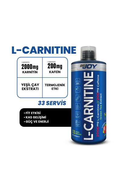 L-carnitine 2000 Mg L Carnitine Strawberry Flavor 1000 ml Green Tea Extract - BIGJOY (1)