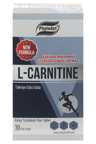 L-carnitine - 30 Tablets (L- CARNITINE) - 3