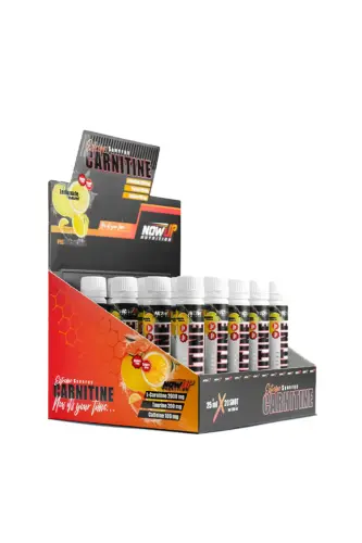 L-Carnitine Lemon Flavored Net 500ml Shot (25ml - 20 pcs) Probiotic Fiber Weight Loss Fat Burning 2000mg - 3