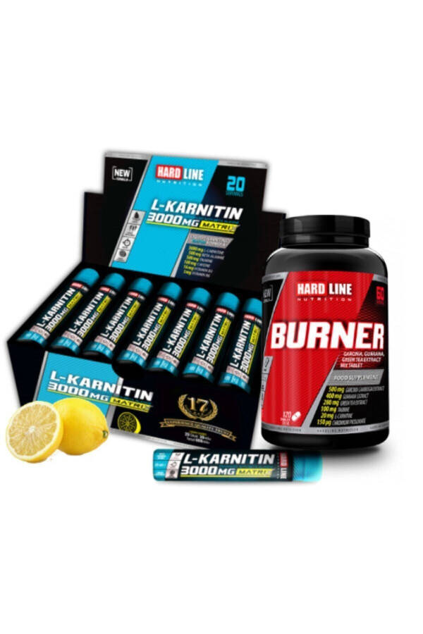 L-Carnitine Matrix Lemon Flavored 3000 Mg Burner Combination - 3