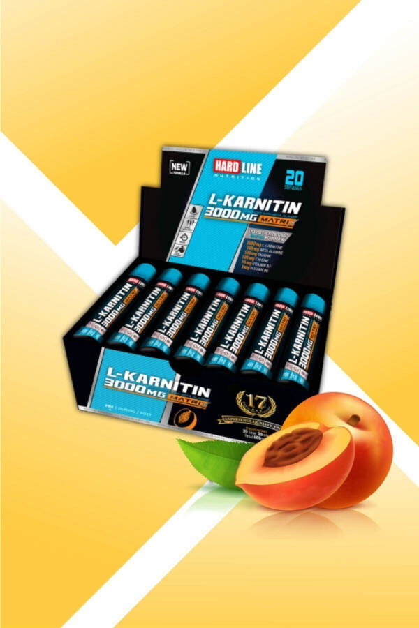 L-carnitine Matrix Peach Flavored 30 ml 20 Pieces - 13