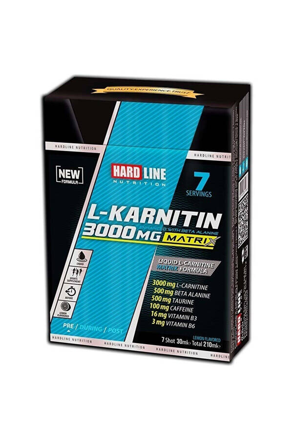 L-carnitine Matrix7 Lemon Ampoule 3000 mg - 3