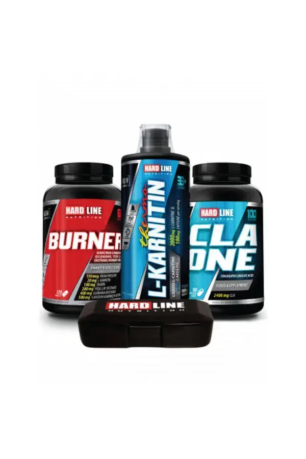 L-Carnitine Thermo Green Apple + Cla One + Burner Combination - 3