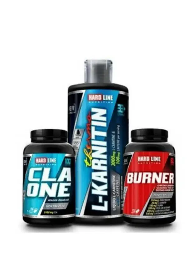 L-Carnitine Thermo Green Apple + Cla One + Burner Combination - 4