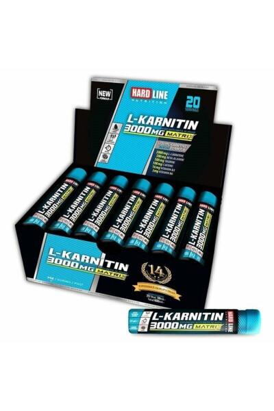 L-Karnitin Matrix 3000 Mg 20 Ampul - Limon Aromalı - 16