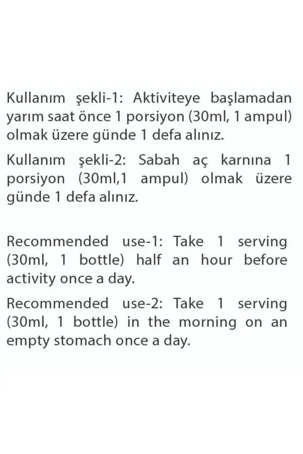 L-karnitin Matrix Shaftoli Ta'mi 30 ml 20 Dona - 10