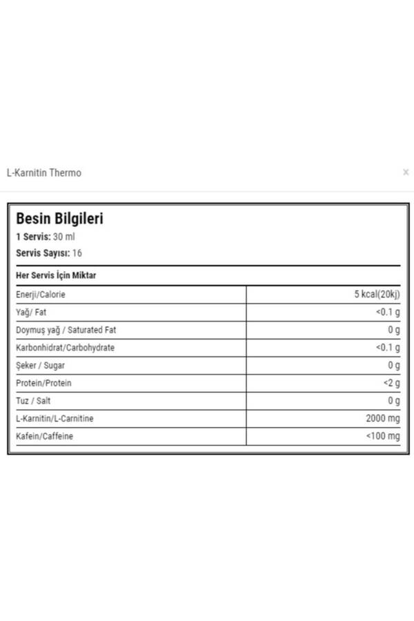 L-карнитин Thermo Арбуз 500 мл Арбузный аромат - 5