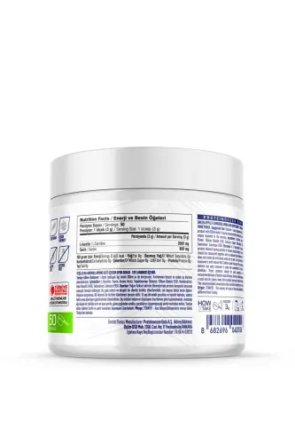 L-carnitine Yeşil Elma 150g - 50 Servis - 2