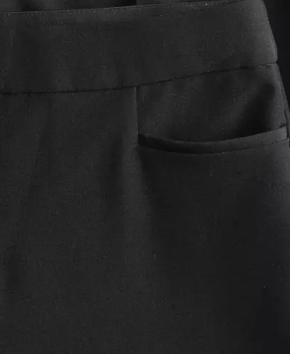 L-Pocket Straight-Leg Shim, Petite va Petite Short, Modazone uchun yaratilgan-To'q qora - 5