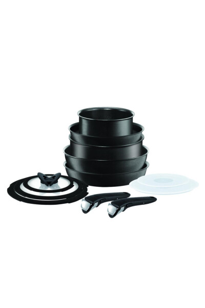 L65095 Ingenio Titanyum Expertise Büyük Tava ve Tencere Seti 12 Parça - TEFAL