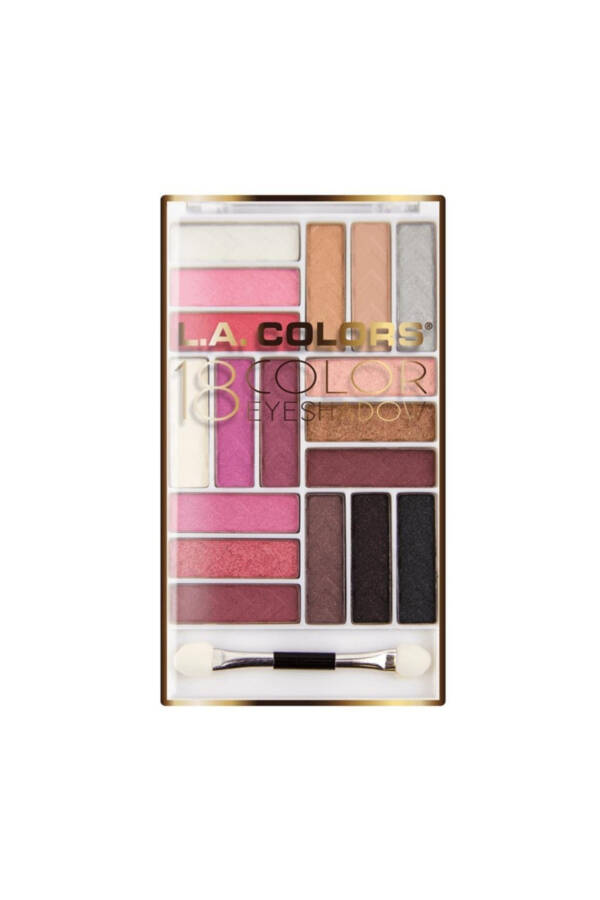 La Colors 18 Color Eyeshadow Palette - Diva Glam - 2