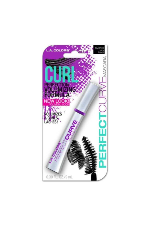 La Colors Perfect Curve Maskara-black - 5