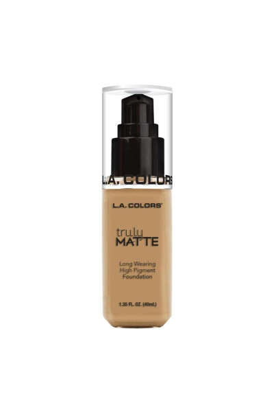 La Colors Truly Matte Fondöten - Orta Bej 40ml - 1