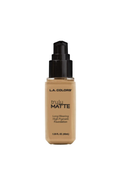 La Colors Truly Matte Fondöten - Orta Bej 40ml - 3