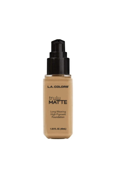 La Colors Truly Matte Fondöten - Orta Bej 40ml - 6