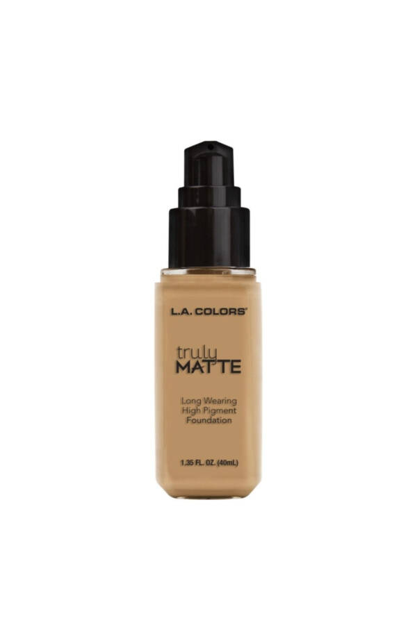 La Colors Truly Matte Fondöten - Orta Bej 40ml - 6