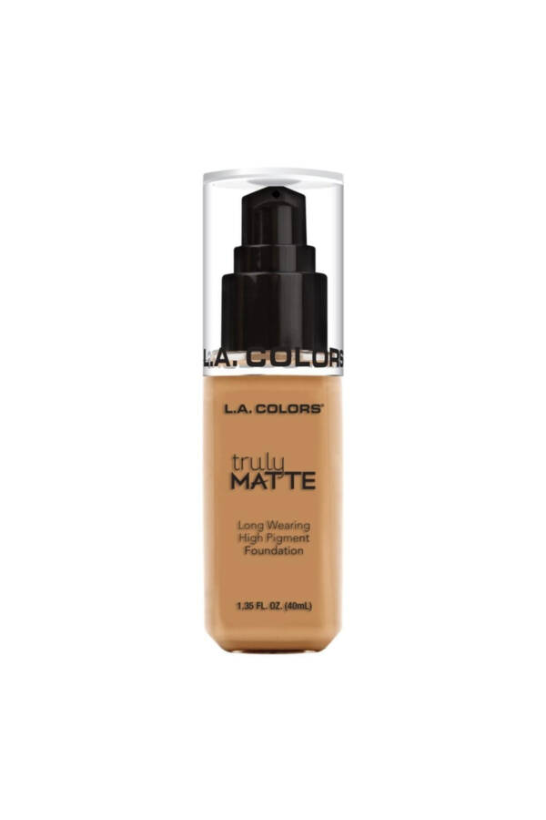 La Colors Truly Matte Fondöten - Sıcak Bal 40ml - 4