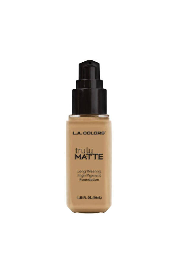 La Colors Truly Matte Foundation - Средний Бежевый 40ml - 3