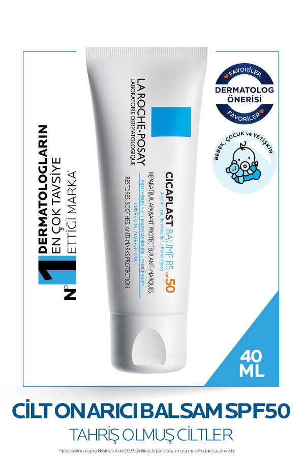 La Roche-Posay Cicaplast Baume B5 SPF50 Cream 40 ml - 7