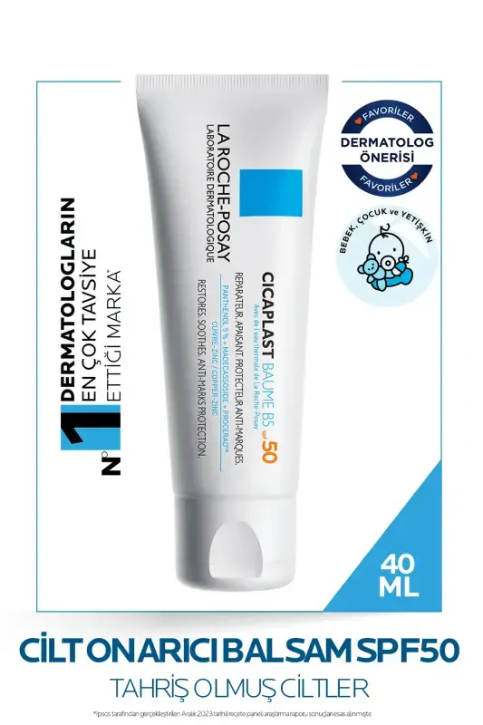 La Roche-Posay Cicaplast Baume B5 SPF50 Krem 40 ml - LA ROCHE POSAY
