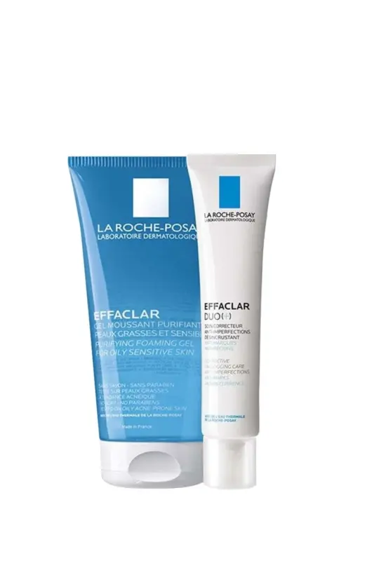 La Roche-Posay Effaclar Duo 15ml Effaclar Gel 50ml To'plam - 4