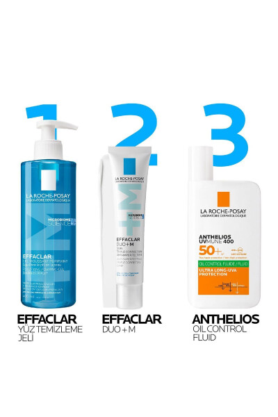 La Roche-Posay Effaclar Jel Temizleme Jeli Yağlı/Akneye Eğilim Gösteren Ciltler 400ml - 7