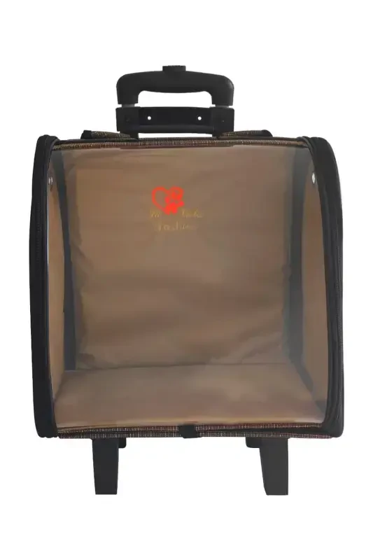 La Vista Kale Rolling Suitcase Carrying Bag Khaki-Khaki - 5