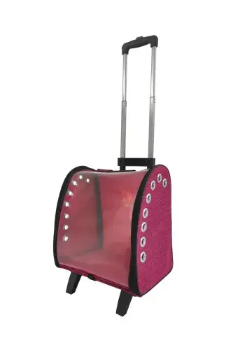 La Vista Kale Rolling Suitcase-Pink - 5